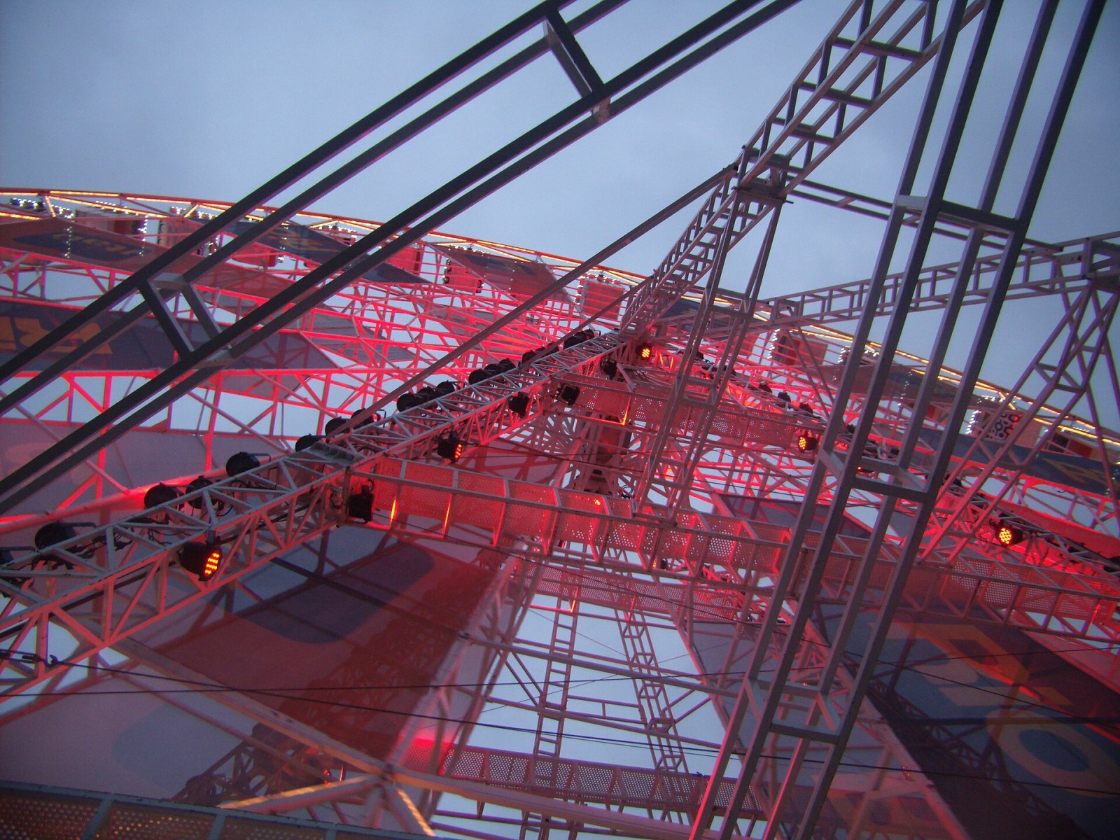 The Ferris wheel at Cidade do Rock, the Rock in Rio festival park.